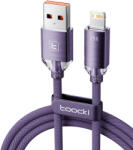Toocki iPhone Lightning 2.4A 12W kábel 1m lila (TXCL-SJ05) (TXCL-SJ05)