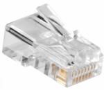 BLM RJ45 UTP Cat5e csatlakozó dugó tömör kábelhez, 1db (BK-17)