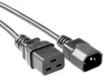 MicroConnect C14 - C19 tápkábel 1m (PE0191410) (PE0191410)