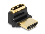Delock HDMI 270 fokos fordító 8K 60Hz fém adapter (60017) (60017)