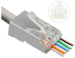 MicroConnect RJ45 FTP Cat6A csatlakozó dugó 10db (KON512-10) (KON512-10)