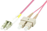 MicroConnect LC - SC multimode duplex OM4 kábel 5m (FIB422005P) (FIB422005P)