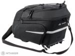 VAUDE Silkroad Plus (Snap-it 2.0) csomagtartó táska, 9 l (+7 l), fekete