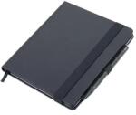 TROIKA Тефтерче Troika "BLACK SLIMPAD A5", черна химикалка (NPP04/BK)