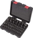 Welzh Werkzeug Torx készlet külső/belső 52 db-os 1/4" - 3/8" - 1/2" - Welzh (1165-WW)