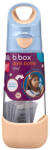 b.box szívószálas tritán kulacs 600 ml (barack-kék)
