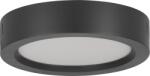 EGLO LED panel , falon kívüli , 8W , kerek , fekete , 16 cm , meleg fehér , műanyag , EGLO , ECO RANGE , IDUN-E , 74156 (74156)