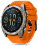  Okosóra Szíj Tech-protect Silicone Line Garmin Fenix 5x / 5x Plus / 6x / 6x Pro / 7x / 8 (51 Mm) Orange