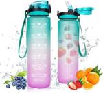  Motivációs kulacs - szívószálas 1000 ml (A5f-02B2-01)