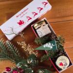  Merry Christmas mini ajándékcsomag - macaronos dobozban