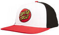 Santa Cruz Baseball sapkák Classic dot snapback Fehér Egy méret