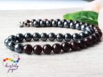 Kristály Jóga Shop Hematit, gránát8 mm-es gyöngysor