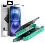 ESR ARMORITE képernyővédő üveg (2.5D, 9H + segédkeret) FEKETE Apple iPhone 16 Pro Max (GP-162269) - bluedigital