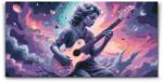  Festés számok szerint - Gitáros a felhőkben Méret: 40x80cm, Keretezés: Keret nélkül (csak a vászon)