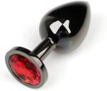 Guilty Toys Butt Plug Dark Anal Plug Large, Metal, Red