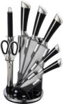 Zilan Set profesional 9 cutite ZILAN ZLN1634 - otel inoxidabil 3CR13, suport 360°, masina spalat vase (ZLN1634)