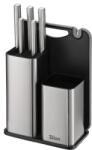 Zilan Set cutite profesionale Zilan 7 piese Zilan ZLN1627 cu suport - otel inoxidabil 3CR13, tocator cu ascutitor (ZLN1627)