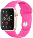 Apple Watch Szilikon Szíj - Pink, 42/44/45/46/49 mm, M/L
