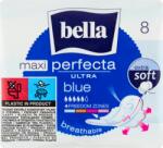 Bella Perfecta Ultra, prosoape sanitare Extra Soft cu aripi, Maxi Blue, 8 buc