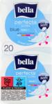 Bella Perfecta Ultra, prosoape sanitare Extra Soft cu aripi, albastru, 20 buc
