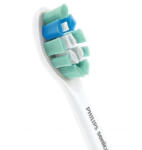 Philips , vârfuri de schimb pentru periuța de dinți sonică Sonicare C2 Optimal Plaque Defence, HX9022/10, alb, 2 bucăți