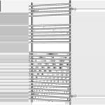 Mexen Sol 1200x600 mm 520W chrome (W125-1200-600-00-01)