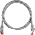 NIKOMAX Patch kábel S/FTP CAT6a LSOH, Essential Series, 1, 5m, szürke (NMC-PC4SA55B-ES-015-C-GY) - bevachip
