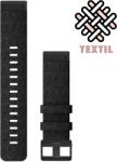 Garmin QuickFit 22 mm óraszíj - melírozott nejlon - fekete