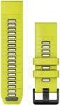 Garmin QuickFit 26mm Amp Yellow/ Graphite betéttel szilikon óraszíj