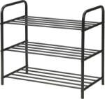 Ambiance Organizator incaltaminte Ambiance, metal, 56x66x34 cm, negru (KO-X99001250) Pantofar