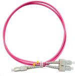  Duplex patch kábel MM 50/125, OM4, SC-SC, LS0H, 1m (DPX-50-SC/SC-OM4-1)