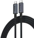 DEVIA Cablu Date si Incarcare DEVIA EC641, USB-C - USB-C, 240W, 1m (Negru)