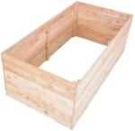 ROJAPLAST PREMIUM MODŘÍN Strat înălțat 135 x 70 x 50 cm, din lemn (9214)