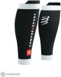 Compressport R2 3.0 lábszármelegítő, fekete/fehér (T1)