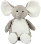 Mumbles Uniszex plüss játék Mumbles MM558 Zippie Elephant -Egy méret, Grey