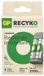 Gp Batteries GP B50224 Eco E221+ 2xAA ReCyko 2100mAh akkumulátor töltő (B50224) - officedepot