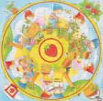 Goki Puzzle din lemn Goki - Capsune, XXL (57442) Puzzle