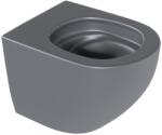 Excellent Luqa wc csésze függesztett perem nélkül mély öblítéssel matt CEAC. 6403.480. GRM (CEAC6403480GRM)