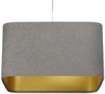 BPS Koncept Kwadro sue függőlámpa 1x60 W arany-szürke/hamvas KW-105-40W20