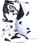 Alpinestars Tech 7 motoros csizma fehér-fekete