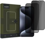 HOFI FNS0337 Apple Iphone 16 Pro HOFI ANTI SPY GLASS PRO+ üveg képernyővédő fólia betekintésvédelemmel, 2 db-os csomag (FNS0337)