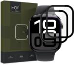 HOFI FNS0334 Apple Watch 10 (46mm) HOFI Hybrid Pro+ hybrid üveg képernyővédő fólia, 2 db-os csomag, fekete (FNS0334)