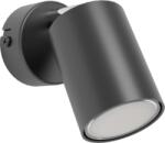 EGLO LED lámpatest , fali , spot , 1 x GU10 foglalat , fekete , króm , ECO RANGE , RECISO-E , 74006 (74006)