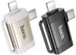 hoco. адаптер OTG 2in1 Type C / Lightning към USB A (6942007628198)