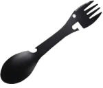 DRAGOWA Tactical Camping Cutlery 5in1 Erin, negru Tacam