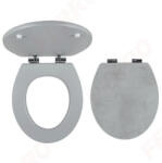 FERRO soft close wc ülőke, MDF WC/SOFTSTONE1 (WC-SOFTSTONE1)