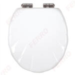 FERRO soft close kagylómintás wc ülőke, MDF WC/SOFTMUSLELY (WC-SOFTMUSLELY)