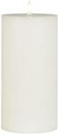  LED tömbgyertya WARM FLAME 20 cm fehér