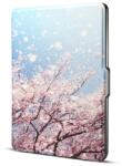  ART Husă rabatabilă Amazon Kindle Paperwhite 3 / 2 / 1 CHERRY BLOSSOM