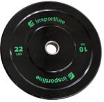 inSPORTline Gumis súlytárcsa inSPORTline Bumper Plate Lite 10 kg 50 mm (26535) - s1sport Súlytárcsa